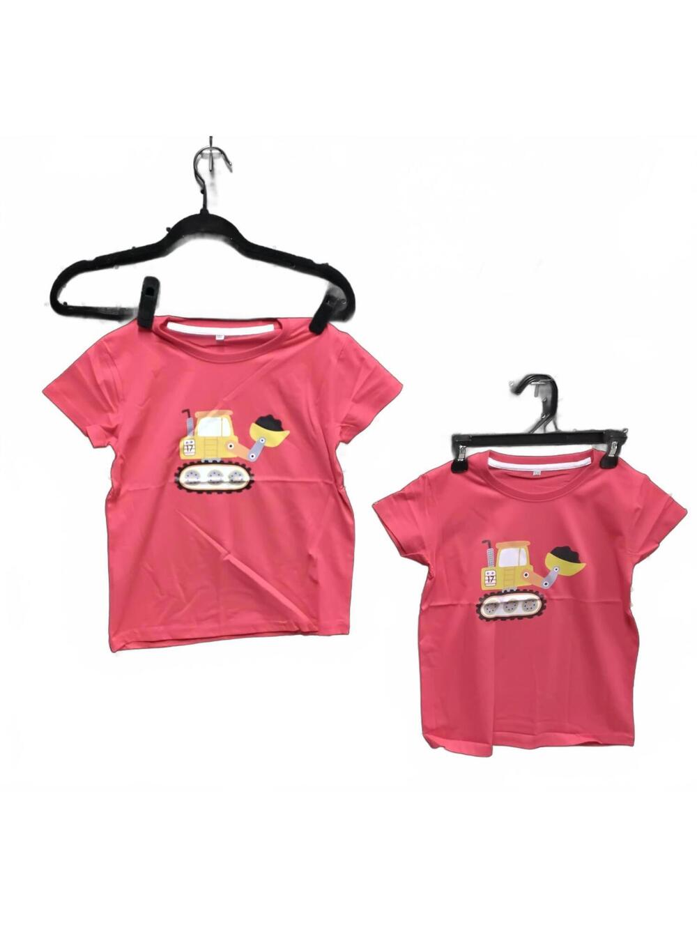 Cute red Kids' Construction Tee - sizes 130